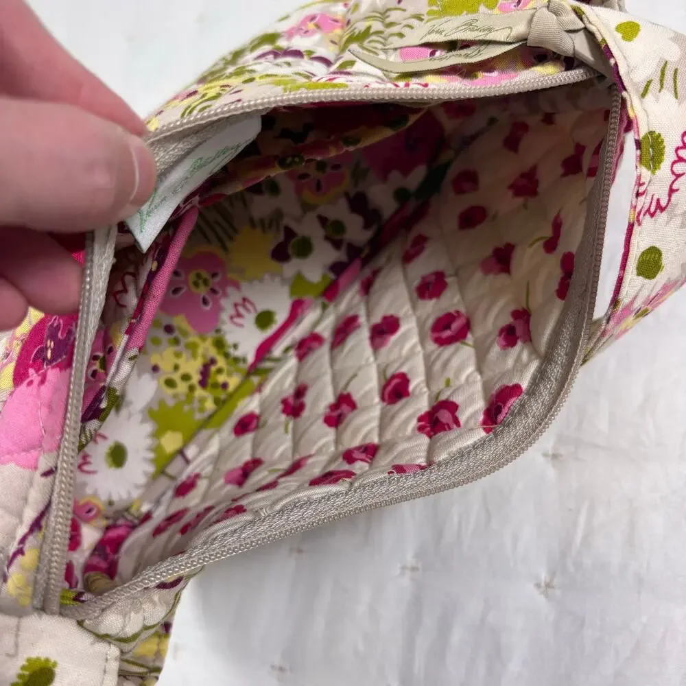 Vera Bradley Vintage Make Me Blush Quilted Shoulder Bag Y2K Cottagecore Retired - Picture 6 of 13